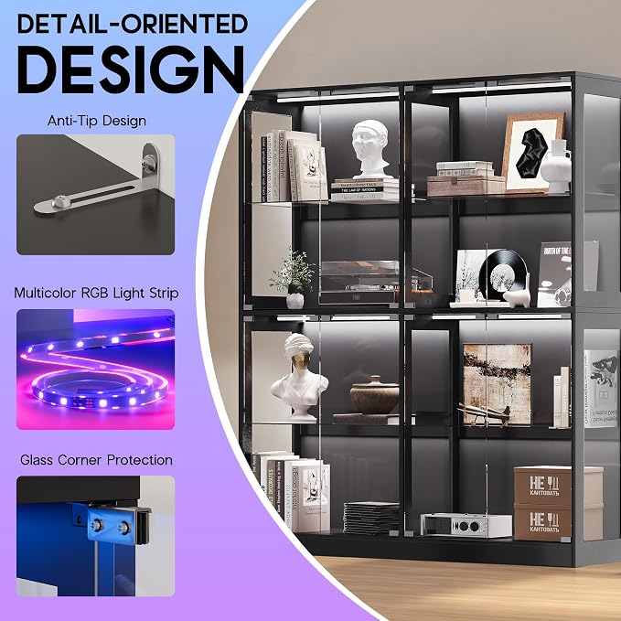 AMERLIFE RGB Display Cabinet