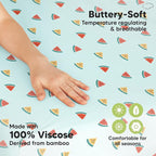 Pack and Play Sheets Fitted - 2-Pack Mini Crib Sheets for Pack N Play Mattress 38x26, Soft & Cozy, Neutral Toddler Playard Bedding, Snug Fitted Mini Baby Crib Mattress Cover Boy, Girl (Beach Day)