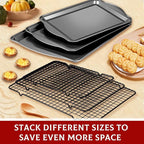 Hunnycook Baking Sheet with Rack Set