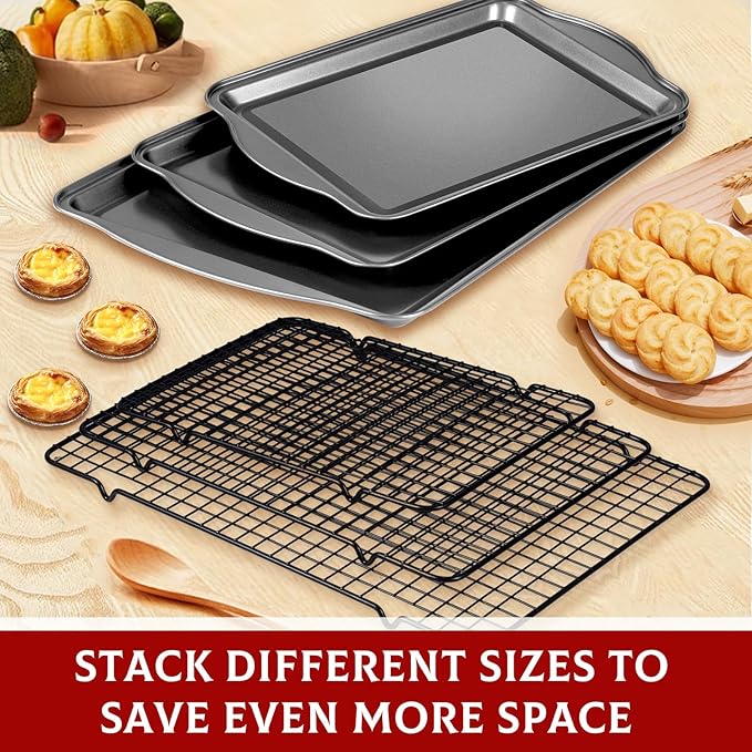 Hunnycook Baking Sheet with Rack Set