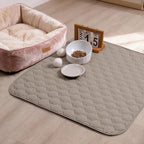 gogobunny 100% Double Sided Waterproof Dog Blanket Soft Pet Bed Cover Reversible Protect Furniture Couch Sofa Car for Puppy Large Dog Cat (Dark Stone/Light Stone, 30x30 Inch (Pack of 1))