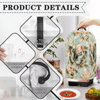 Butterflies Roses Coffee Machine Dust Cover Mixer Hood Cover Elegant Blender Covers for Kitchen Counter Blender Dust Covers for Kitchen Counter Kitchen Decor
