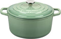 VORRINGARD Enameled Cast Iron Dutch Oven Pot with Lid, for Sourdough Bread Baking, Round Dutch Ovens, 4.5 Quart, Sage Green