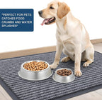 OLANLY Front Door Mat Indoor Outdoor Entrance, Waterproof Heavy Duty Doormat, Fade Resistant, Low Profile, Easy Clean Patio Porch Welcome Floor Mats for Entry, 71x30, Light Gray
