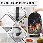 Mushroom Dragonfly Blender Covers for Kitchen Food Processor Cover with Handle, Drawstring Dust Covers for Kitchen Appliances Stand Mixer or Coffee Maker Appliance Cover