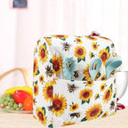 Stand Mixer Cover,Sunflower Kitchen Mixer Cover Compatible With 5-8 Qt Kitchenaid Hamilton Mixers,Sunflower Bee Spring Summer Yellow Kitchen Decoration,Pioneer Woman Kitchen Aid Mixer Assecories