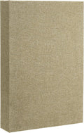 uxcell Decorative Books, 9.8 x 7.3 Linen Fake Books for Decoration Faux Decor Book for Modern Aesthetic Home Office Coffee Table Shelf Desktop Display, Light Brown