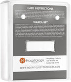 HOSPITOLOGY PRODUCTS Pillow Encasement- Zippered Bed Bug Dust Mite Proof Hypoallergenic - Sleep Defense System - Queen - Waterproof - Set of 2 - 20" H x 30" W