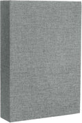 uxcell Decorative Books, 8.7 x 5.9 Linen Fake Books for Decoration Faux Decor Book for Modern Aesthetic Home Office Coffee Table Shelf Desktop Display, Dark Grey