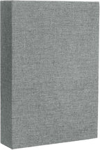 uxcell Decorative Books, 8.7 x 5.9 Linen Fake Books for Decoration Faux Decor Book for Modern Aesthetic Home Office Coffee Table Shelf Desktop Display, Dark Grey