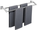 Alise Double Bath Towel Bars Towel Racks for Bathroom,Wall Mount Towel Holder Heavy Duty 28-Inch Towel Hanger Rail,SUS304 Stainless Steel Polished Chrome