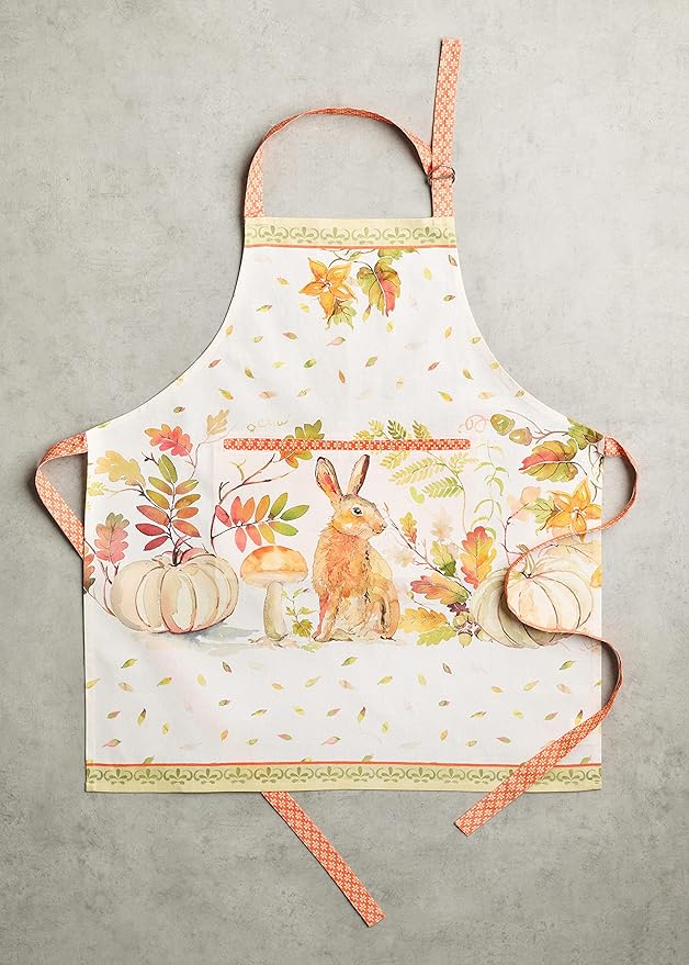 Maison d' Hermine 100% Cotton Apron for women with Pocket Kitchen Chef Apron for Men Cooking Mothers Day Gifts