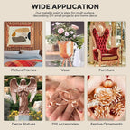 Nicpro Metallic Copper Acrylic Paint, 8.45oz/250ml Large Copper Leaf Paint