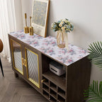 Drawer and Shelf Liner for Cabinets, 12IN x 20FT Non-Adhesive and Strong Non-Slip Vintage Floral Shelf Cabinet Drawer Liners for Kitchen,Table,Bookshelves,Waterproof Cupboard Liners