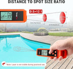 TempPro TP420 2-in-1 Instant Read Thermometer for Cooking, Infrared Thermometer with Meat Probe, Non-Contact Laser Meat Thermometer for Griddle Grill Pizza Oven HVAC Pool (Previously ThermoPro)