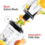 Blendtec Mini 46oz* WildSide+ & 37oz* Twister Jar Bundle, Clear