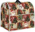 Christmas Stand Mixer Cover 6-8Qt Retro Mixer Cover Washable Anti-Stain Appliance Covers for Kitchen Counter Mixer Parts & Accessories Christmas Decor Gift for Friends
