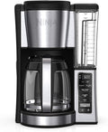 Ninja (Refurbished) 12-Cup Programmable Brewer CE251 Coffee Maker, 60 oz, Black/Stainless Steel (Renewed)