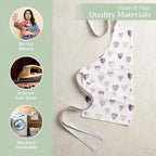 Maison d' Hermine 100% Cotton Apron for women with Pocket Kitchen Chef Apron for Men Cooking Mothers Day Gifts