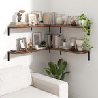 Fun Memories Deep Floating Shelves, 36W x 8D Floating Shelves Set of 2