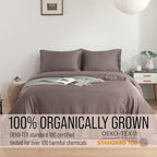 Bella Coterie Luxury Bamboo Viscose King Size Sheet Set | 100% Organically Grown | Ultra Soft | Cooling for Hot Sleepers | 18" Deep Pocket [Mocha]