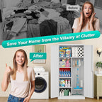 Wide & Deep Metal Storage Cabinet