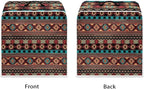 Aztec Style Coffee Maker Cover For Kitchen With Top Handle Waterproof Dust Appliance Cover Suitable For Most Coffee Machine Models Tribe Pattern