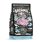 Bones Coffee Company Blueberry Blast Cake, Blueberry Pancakes Flavored Coffee, Medium Roast Low Acid Arabica Beans Compatible with Auto drip and French Press Coffee Maker, 12 Oz Whole Bean