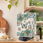 Mumeson Vintage Butterfly Flowers Coffee Maker Cover Blender Dust Pouch Kitchen Accessories Protection