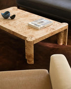 Hand-Tufted Wool Rectangle Area Rug – Soft Premium Wool Carpet for Living Room, Bedroom & Home Décor – 6X9 ft| Walnut – Durable, Non-Slip Backing, Handcrafted Rug