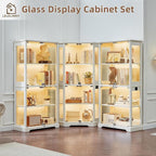 LELELINKY Farmhouse Display Cabinet