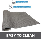 Drymate Premium XL Under Sink Mat, Waterproof Cabinet Protection Mats for Kitchen & Bathroom, Absorbent Shelf Liners, Slip-Resistant, Non-Adhesive, Machine Washable (USA Made)(24”x59”)(Taupe)