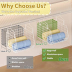 6 Tier Extended Depth Hanging Closet Organizer, Closet Storage Hanging Shelves with Hanging Hooks for Clothes Sweaters Towels Handbags, Stackable Metal Mesh Bins For Closet, Laundry, Bathroom, Dorm