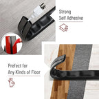 Bates- Floor Cord Cover, 5ft, Cable Cavity 0.6" (W) x 0.31" (H), Heavy Duty Wire Protector, PVC Extension Cords Hider, Protect Cords, Prevent Cable Trips, Cord Hider for Office, Home, Outdoor