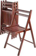 Winsome Wood Robin Seating, Walnut (Set of 4)