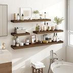 Acovy 36 Inch Floating Shelves, Wooden Shelves