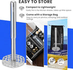 316L Stainless Steel Potato Masher, Dishwasher Safe, Bean Masher