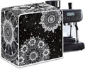 Mandala Sun Moon Coffee Machines Covers - Dust Resistant Protective Covers For Coffee Makers, Blender, Mixer, Juice Machine - Dust Proof, Washable