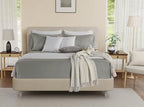 100% Cotton Sheets California King Size Sheets Set, Cal King Sheet Set, 800 Thread Count Sateen Weave Luxury Hotel Sheets, Naturally Cool Long Staple Egyptian Cotton, No Pilling & Shrink - Silver