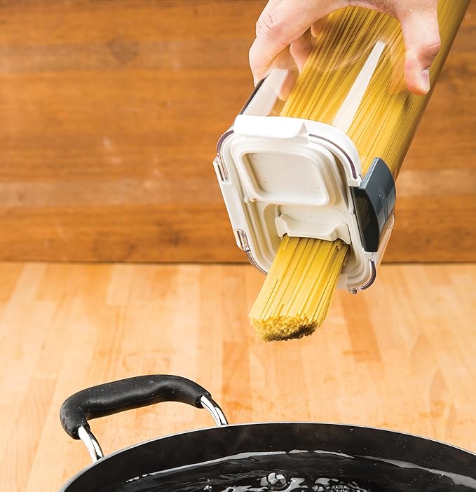ProKeeper Pasta Keeper – 1-Piece Clear Pasta Storage Container with Airtight Seal