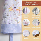 Maison d' Hermine 100% Cotton Apron for women with Pocket Kitchen Chef Apron for Men Cooking Mothers Day Gifts