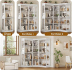 70.1" Large Corner Cabinet
