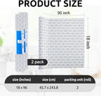 RAY STAR 18X96 Inch Shelf Liner for Kitchen Cabinets, Non-Adhesive Cabinet Liner Washable, PVC Drawer Liner for Dresser Non-Slip Bathroom (Black Floral)(2 Roll)