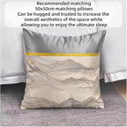 Bed Runner for Guest Room，Luxury Bed Runner，Wedding Bed Runner，Embroidered Bed Runner，Breathable Washable，Hotel Decor，Bed Decorations ，for Home Hotel Decorations(G,2 Pillowcase)