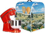 Mixer Dust Cover for 8.5-9.5 Qt Stand Mixer, Cloth Cover with 2 Storage Pockets for Stand Mixer Protective Covers Large for 8.5-9.5 Quart Mixer