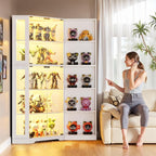 PAKASEPT Corner Display Curio Cabinet