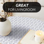 RAY STAR 20X120 Inch Shelf Liner for Kitchen Cabinets, Non-Adhesive Cabinet Liner Washable, PVC Drawer Liner for Dresser Non-Slip Bathroom (Black Floral)(1 Roll)