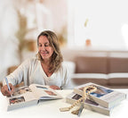 Decorative Coffee Table Book Set – 3 Neutral Hardcover Books with Blank Pages for Home Styling – Travel-Inspired Display Featuring Barcelona, Milan & Los Angeles
