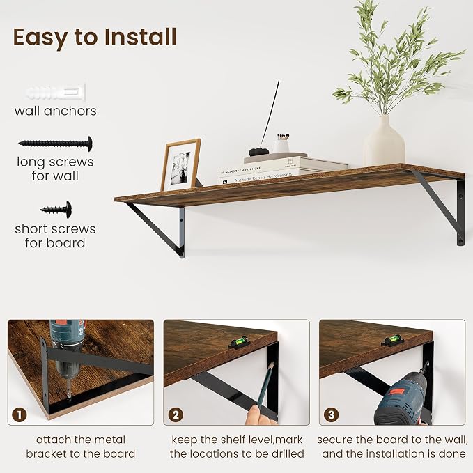 Fun Memories Deep Floating Shelves
