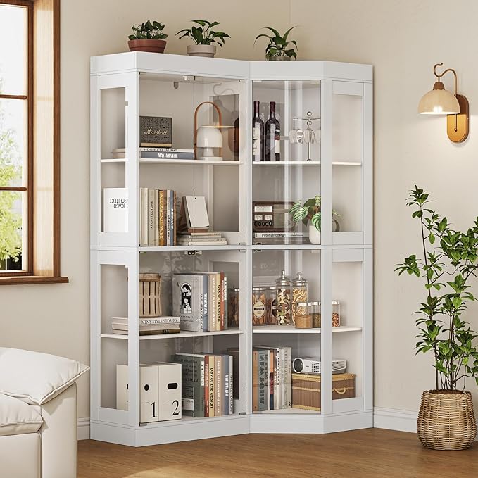 70.1" Large Corner Cabinet